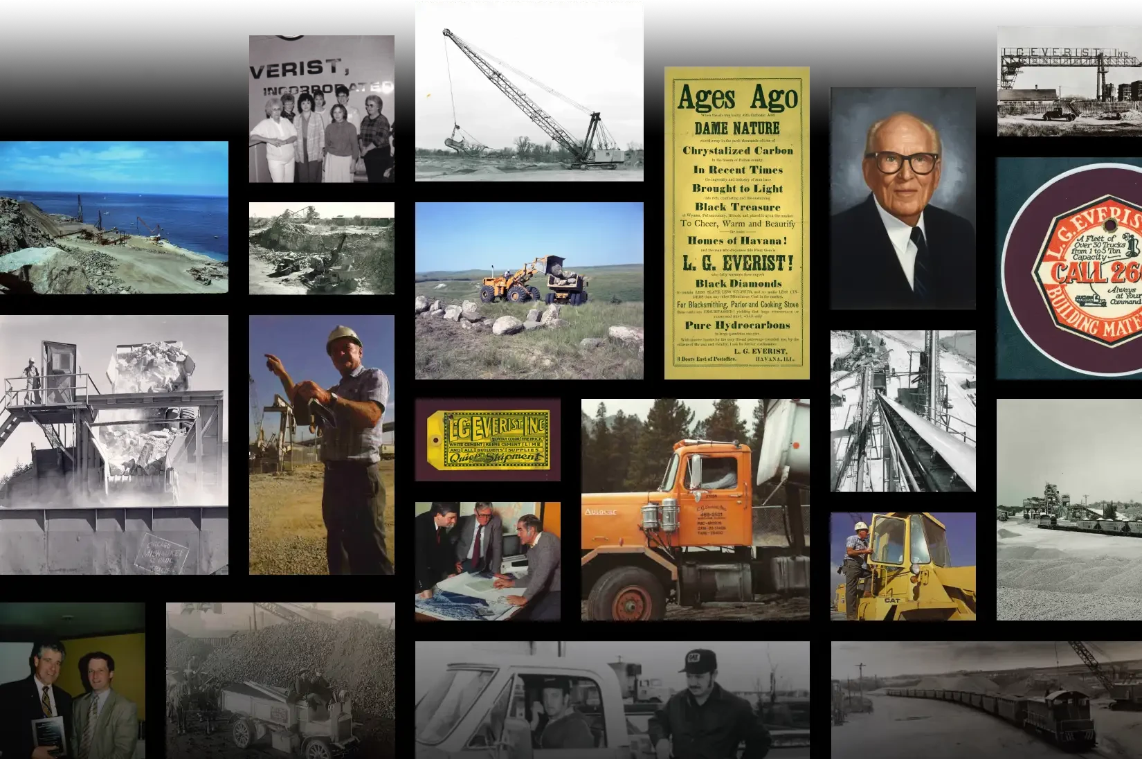 collage of historical photos